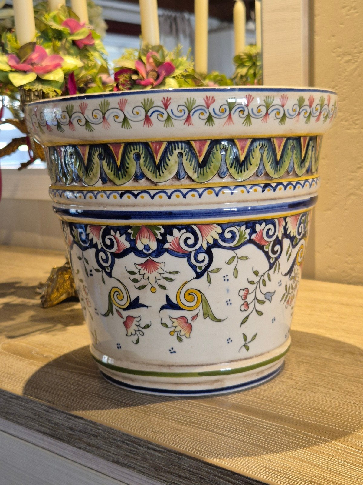 Vintage bloempot, Enlèvement