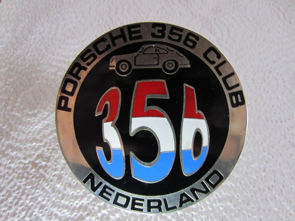 Badge Porsche 356 CLUB NEDERLAND, Enlèvement, Neuf, Voitures