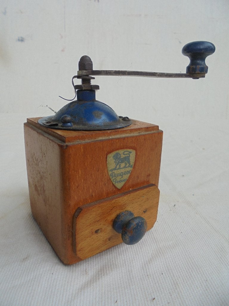 Piepklein koffiemolentje koffiemolen peugeot, Ophalen of Verzenden