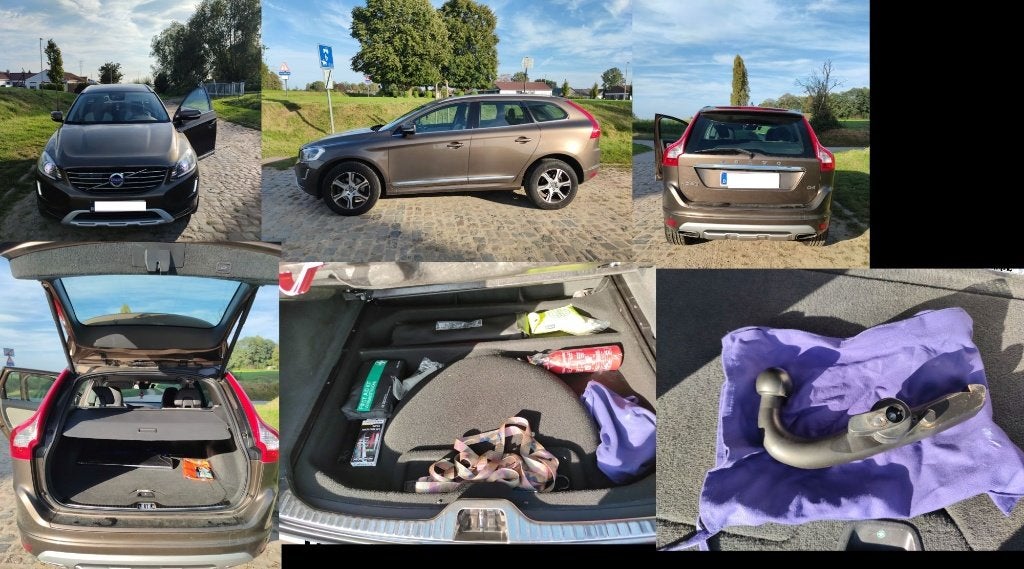 VOLVO XC60 D4 SUMMUM GEARTRONIC 8+1, Euro 6, 4 cilinders, Bruin, Leder