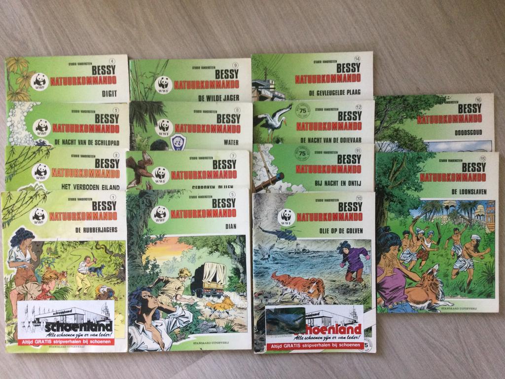 Strips Bessy Natuurkommando, Boeken, Ophalen, Gelezen
