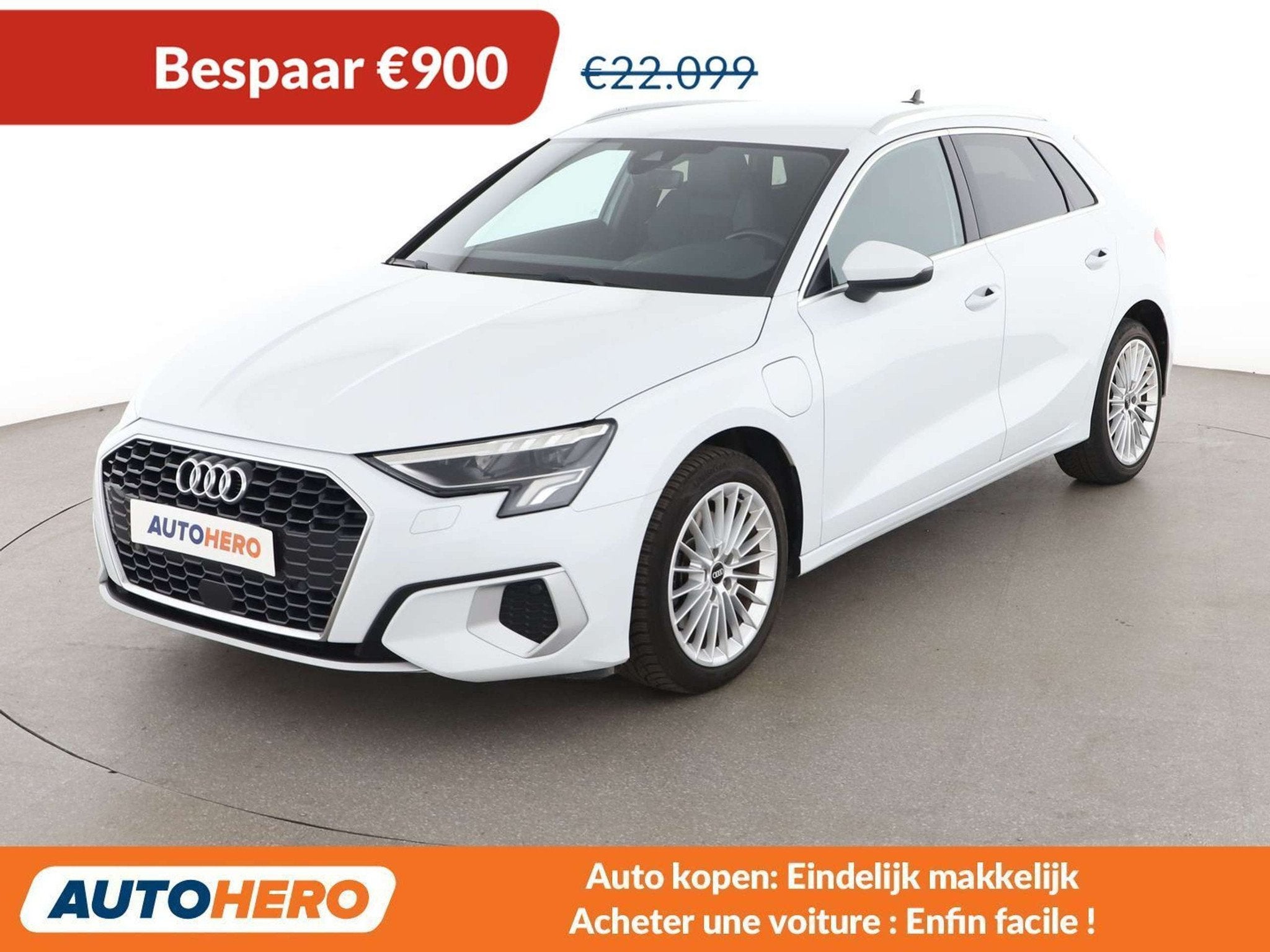 Audi A3 40 TFSIe advanced (bj 2020, automaat), Auto's, Audi, Gebruikt, Euro 6, Wit, https://public.car-pass.be/vhr/e146c181-7627-47c6-967a-9a5c33c0e99e