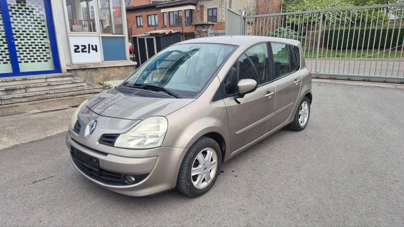Renault Modus 1.5Dci Long Chassis Anne 2008 Airco CT OK, Achat, 63 kW, Boîte manuelle, Noir