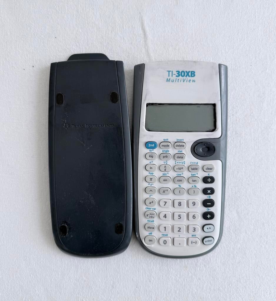 Texas Instruments TI-30XB Multiview wiskunde statistiek, Enlèvement, Utilisé