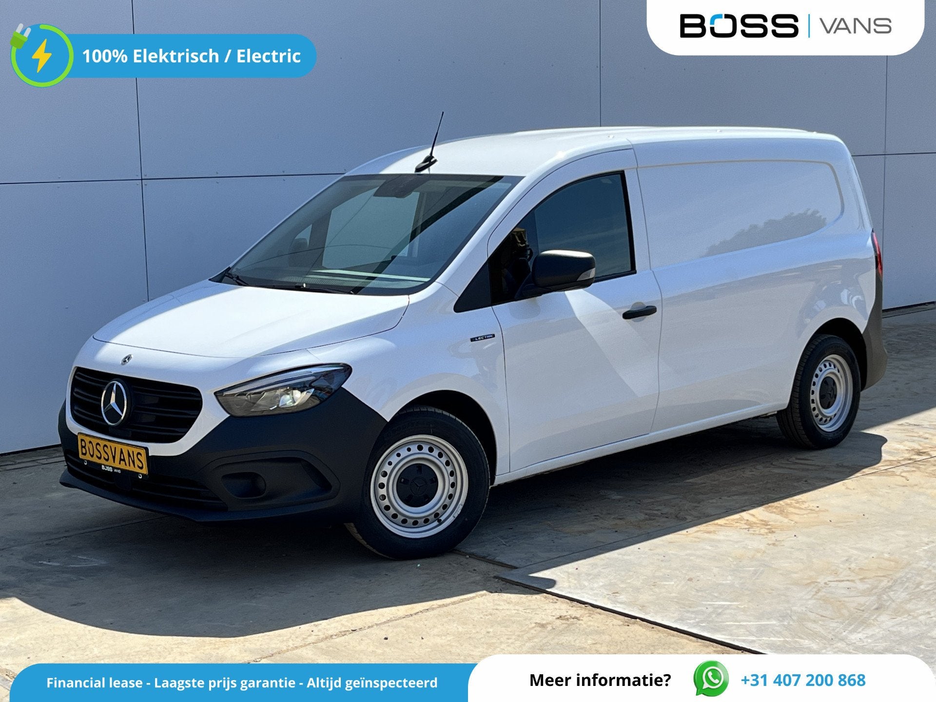 Mercedes-Benz eCitan 112 51kWh L2 284 WLTP 98% (SOH) Camera, Autos, Achat, 1250 kg, Entreprise, 2 places