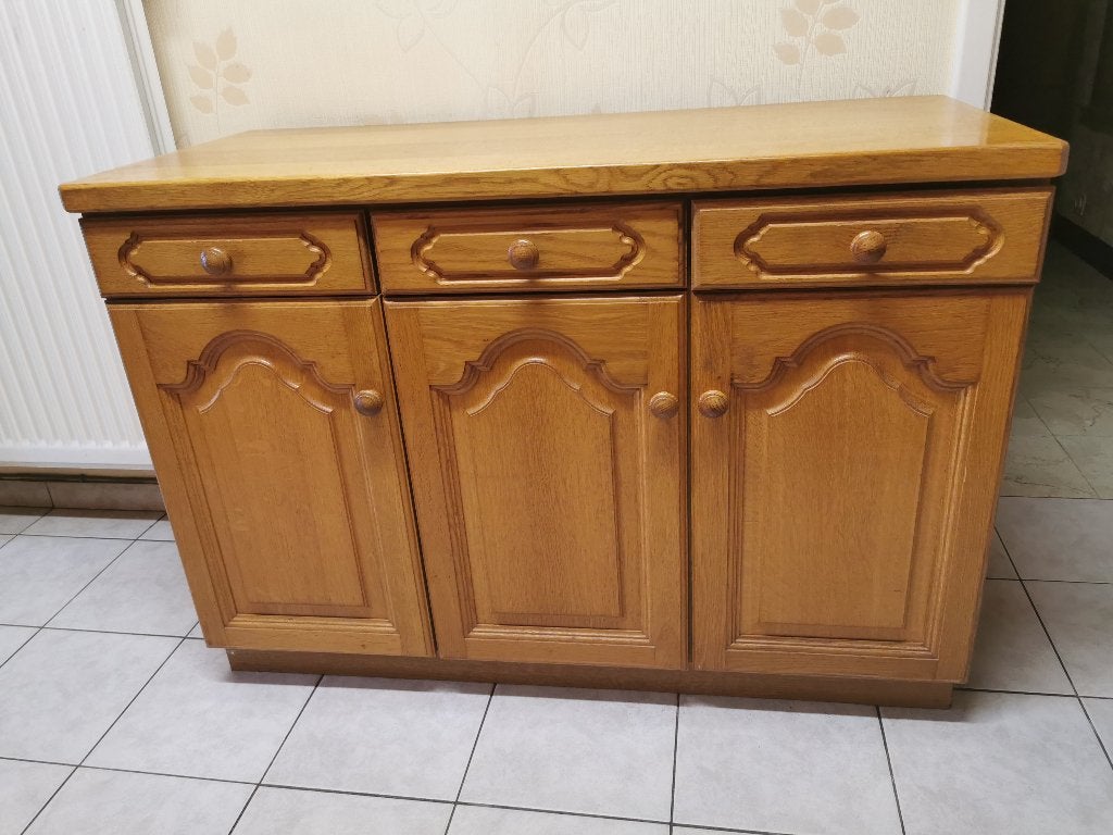 Kast, Ophalen, Gebruikt, 100 tot 150 cm, Met lade(s)