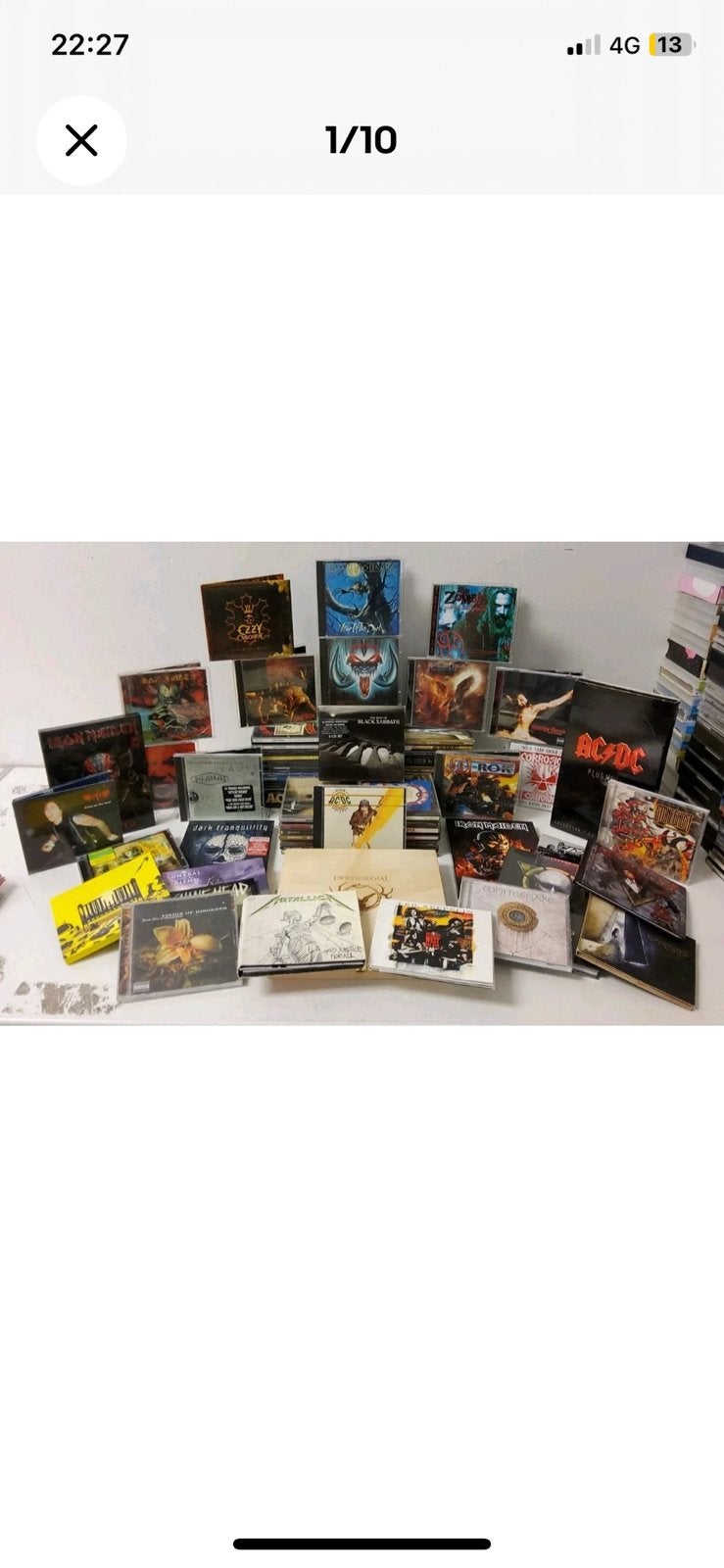 81 x Metalen CD Joblot, Verzenden, Zo goed als nieuw