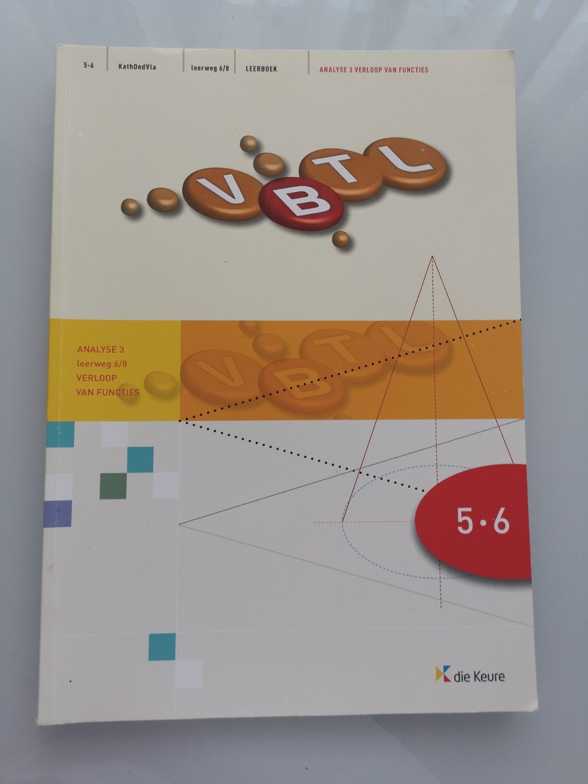 VBTL 5/6 ANALYSE 3 VERLOOP VAN FUNCTIES leerweg 6/8, ASO, Wiskunde A, Die keure, Ophalen of Verzenden