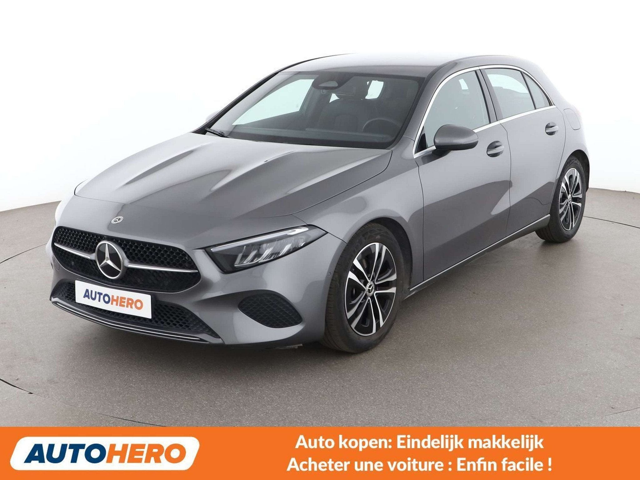 Mercedes-Benz A-Klasse 180 A 180 Mild-Hybrid Progressive, Autos, Cuir, Achat, Noir, Automatique