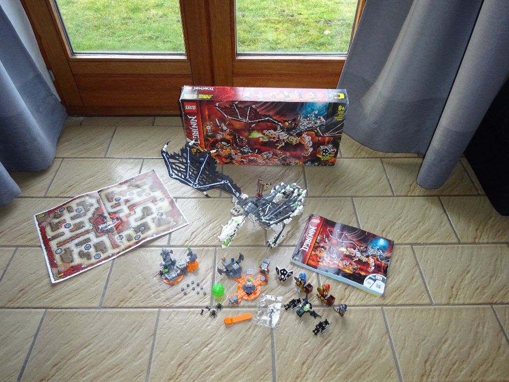 lego ninjago draak, Inclusief instructies, Lego, Ophalen of Verzenden, Zo goed als nieuw