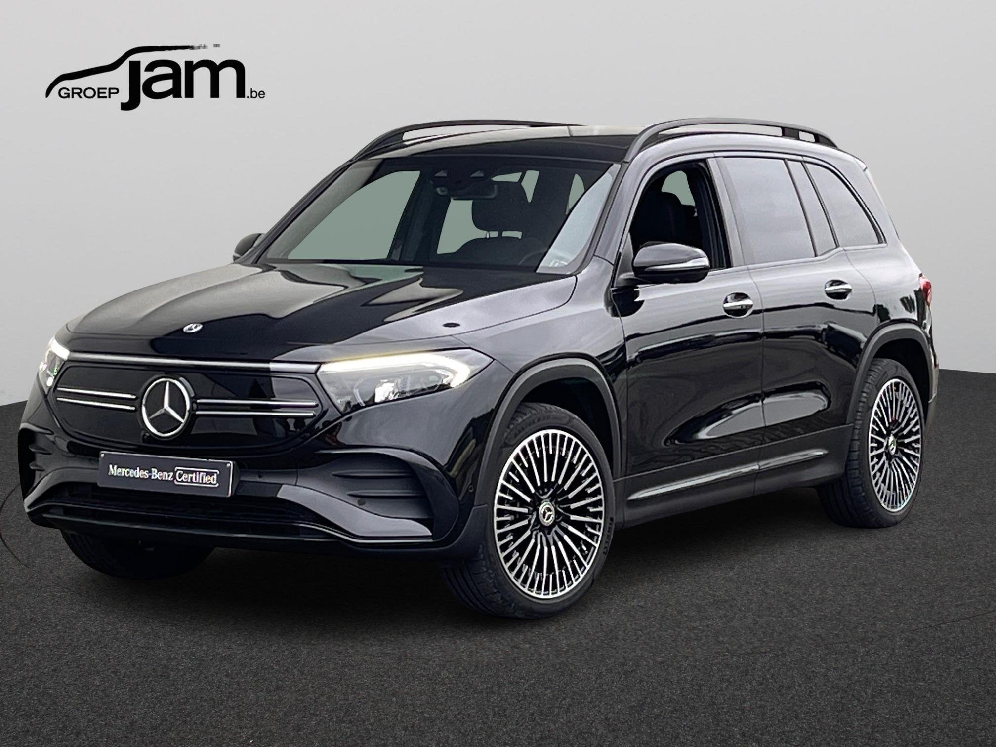 Mercedes-Benz EQB 300 4MATIC AMG / 7 seats, Automaat, Gebruikt, Zwart, Elektrisch