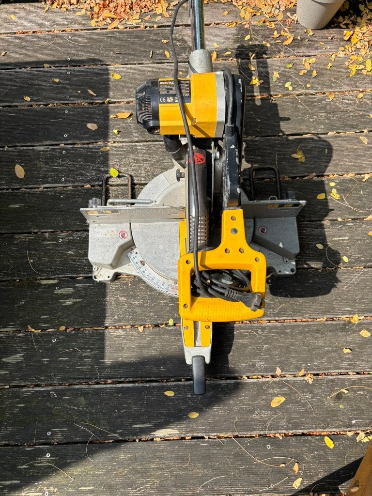 Zaagmachine Dewalt, Doe-het-zelf en Bouw, Ophalen, Gebruikt, 70 mm of meer, Dewalt