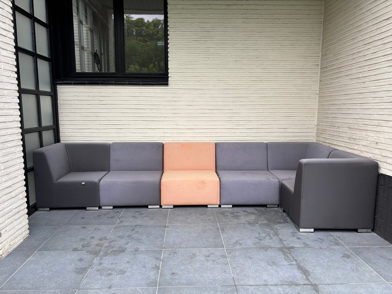EGO Paris tuinsofa 6-delig, Tuin en Terras, Ophalen, Gebruikt
