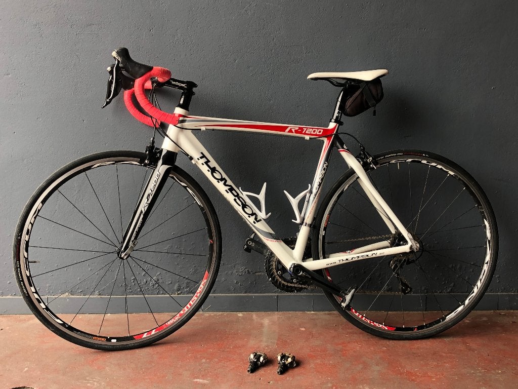 Koersfiets   Thompson  R-1200, Enlèvement, Comme neuf, Aluminium, Autres marques
