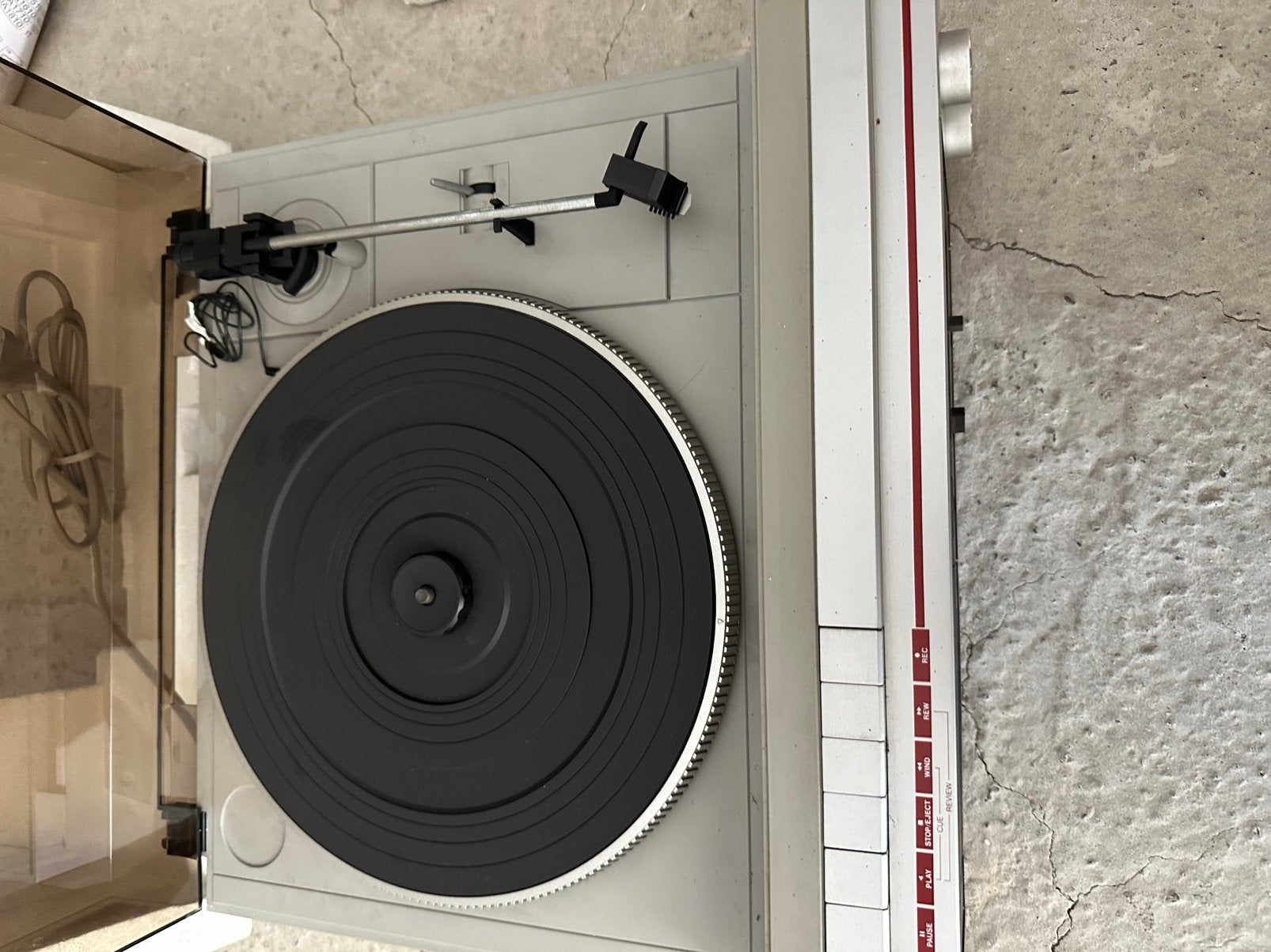 Philips retro platenspeler / radio / casette, TV, Hi-fi & Vidéo, Enlèvement ou Envoi, Comme neuf, Tourne-disque, Philips