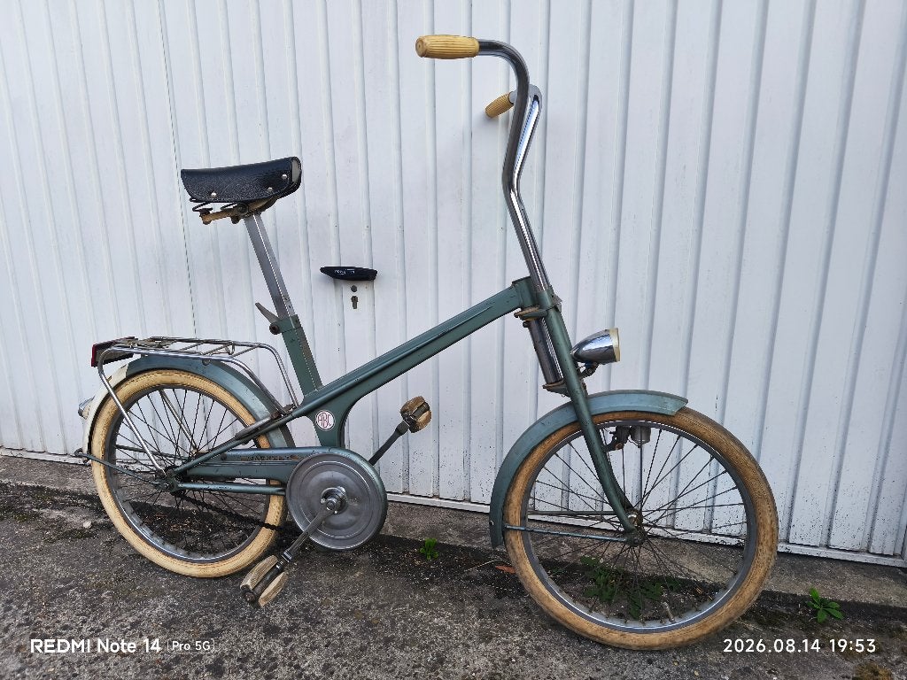 Nederlandse minifiets, Fietsen en Brommers, Ophalen, Terugtraprem, Jaren '60 of nieuwer