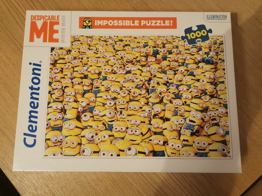 Despicable me Impossible Puzzle, Ophalen of Verzenden, 500 t/m 1500 stukjes, Nieuw, Legpuzzel