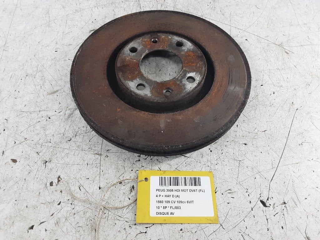 FREIN DISQUE AVANT Peugeot 3008 I (0U / HU), Autos : Pièces & Accessoires, Freins & Transmission, Peugeot, Utilisé
