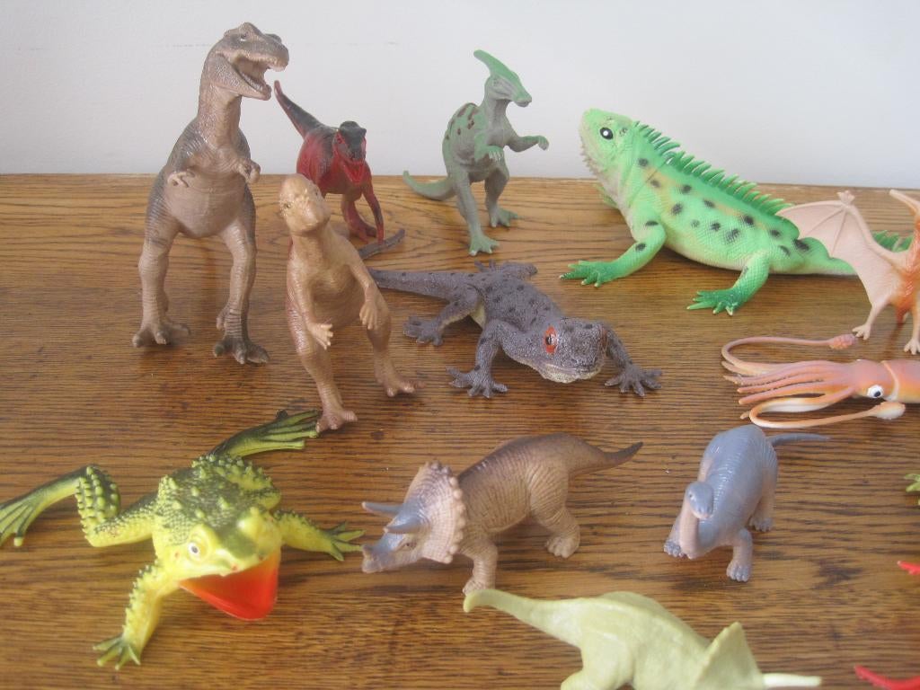speelgoeddieren reptielen dino boerderij binnen buiten, Ophalen of Verzenden, Ontdekken