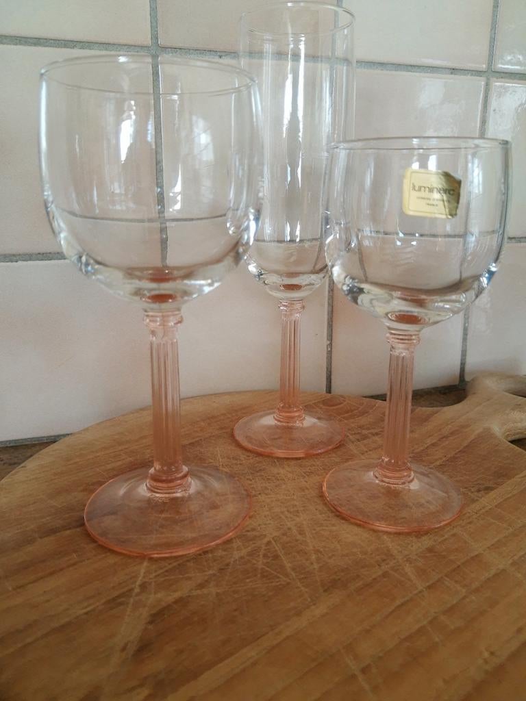 Vintage glazenset Luminarc Parthenon, Ophalen