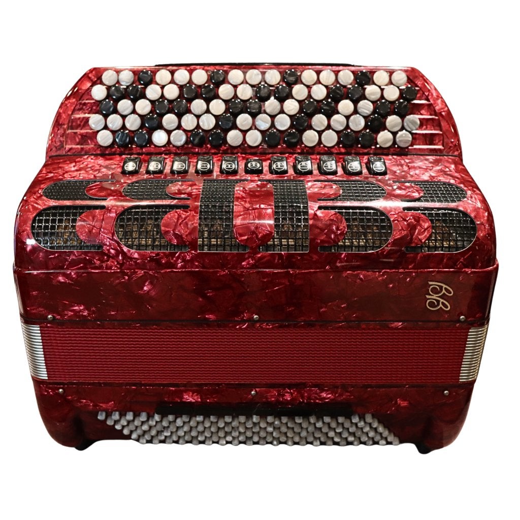 Ballone Burini Advance 464 Tweedehands Accordeon, Musique & Instruments, Enlèvement ou Envoi, 120 basses, Accordéon à boutons