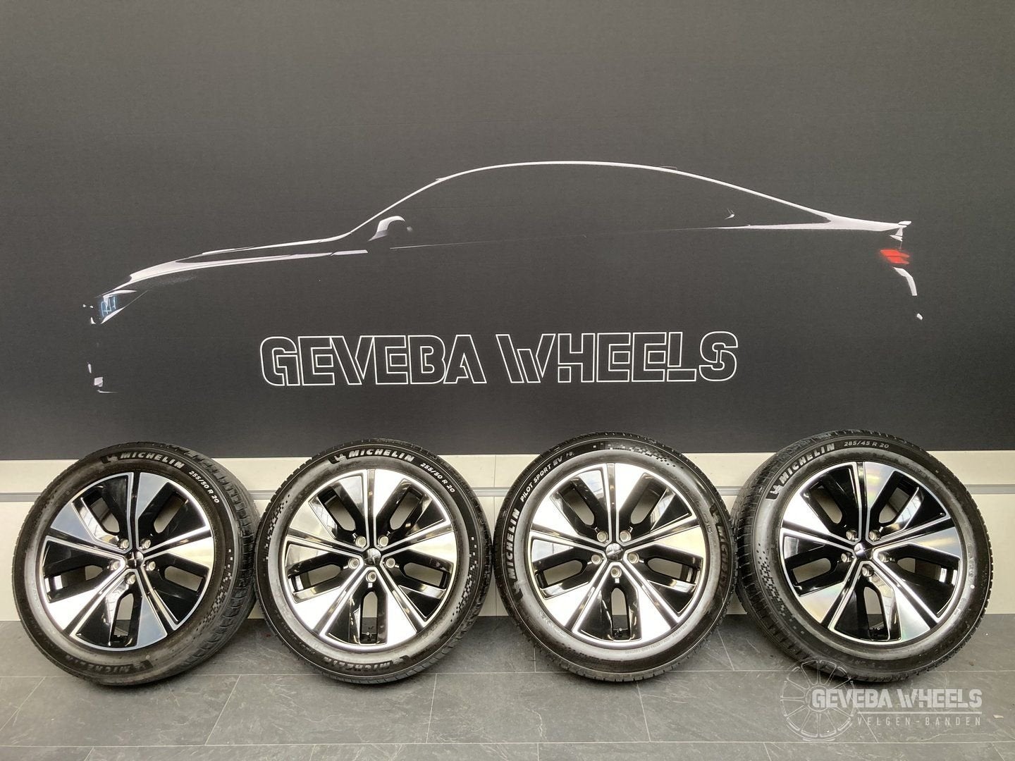 20” originele Polestar 3 velgen + banden 5x120 breedset 3213, Autos : Pièces & Accessoires, Pneus et Jantes, 255 mm, Véhicule de tourisme