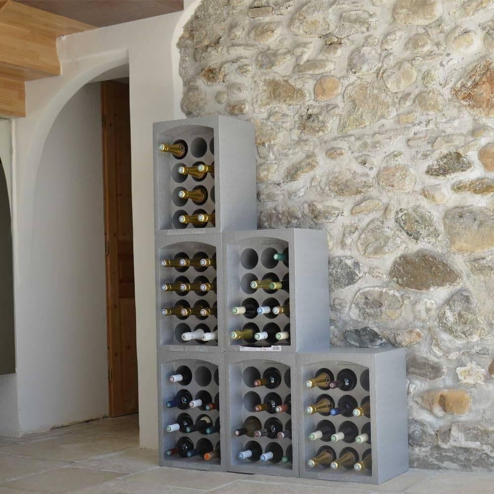 casier bouteille polystyrène pour bouteille, Maison & Meubles, Comme neuf, Enlèvement, 5 à 15 bouteilles, Autres matériaux