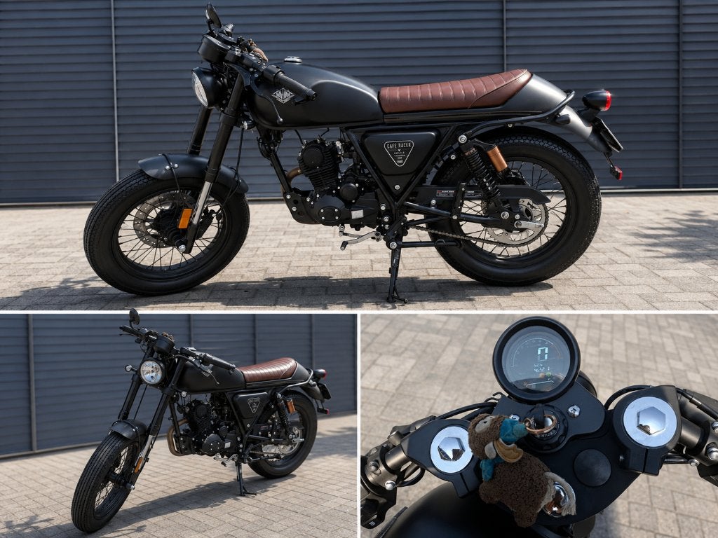 Moto Archive AM-50 Café Racer, Comme neuf, Enlèvement, 50 cm³, Classe B (45 km/h)