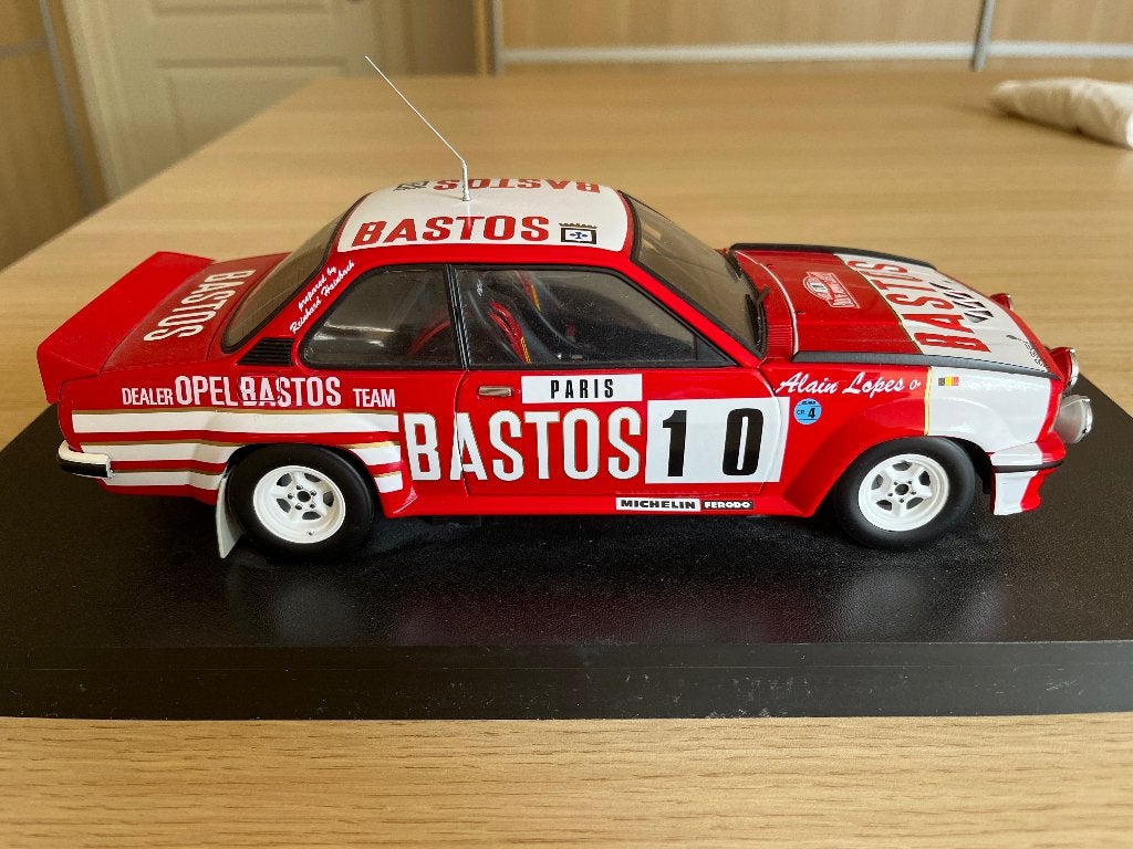 Opel Ascona 400 Bastos Guy Colsoul Rally Monte Carlo 1982, Hobby & Loisirs créatifs, Voitures miniatures | 1:18, Enlèvement ou Envoi