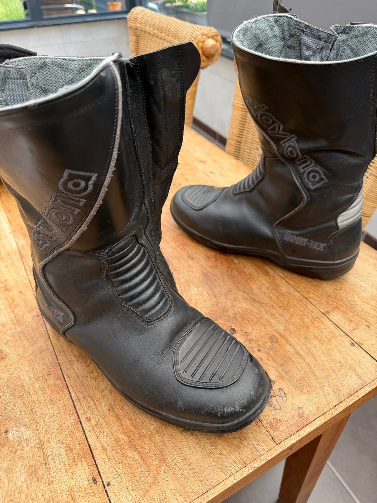 Daytona Gator GTX Motorlaarzen - Maat 43-GORE-TEX (Topstaat), Enlèvement, Seconde main, Hommes, Bottes