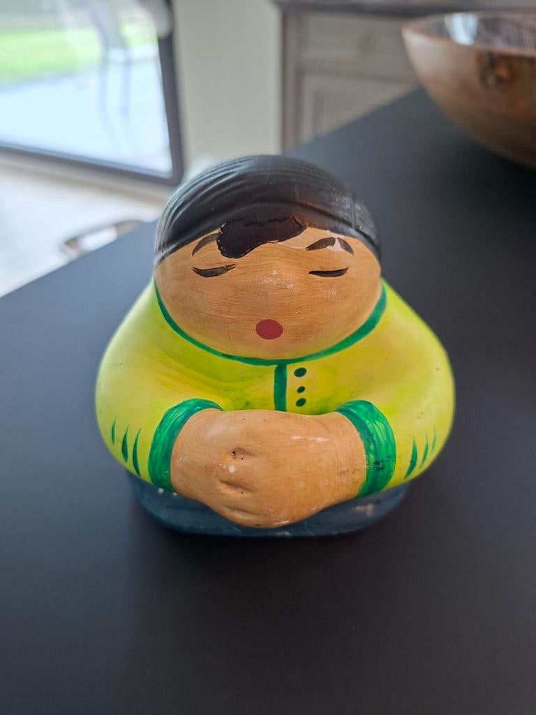 Keramische pop (Mexicaanse handgemaakte kunst)., Ophalen, Zuid-Amerika