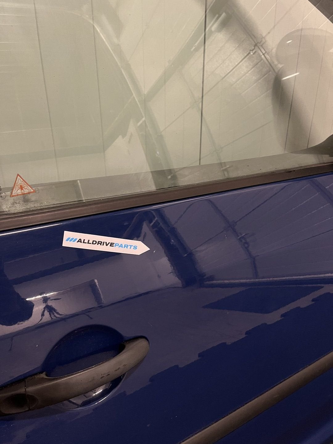 Volkswagen Caddy Voorportier rechts blauw LA5C 2K0831056B, Gebruikt, -, Deur, -