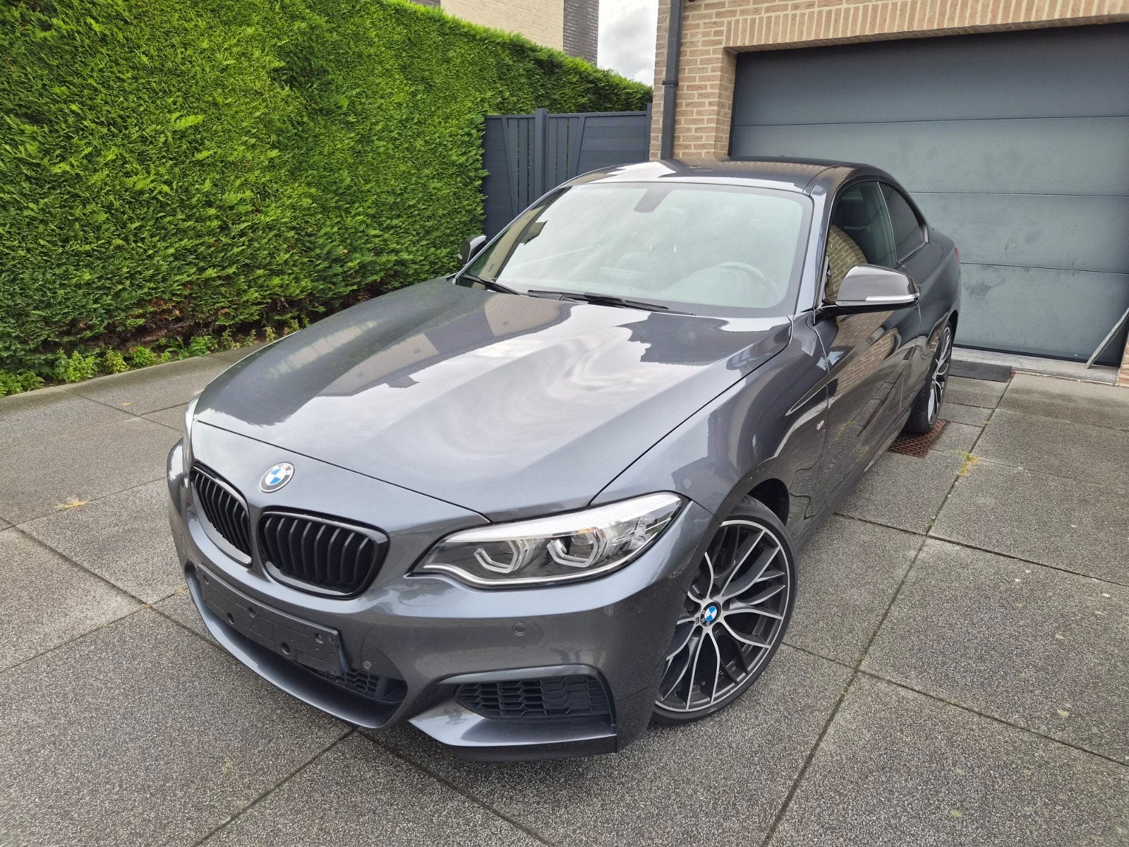 BMW 218 COUPE / M PACK / CAMERA / XENON / SHADOW LINE, Autos, BMW, Cuir, Argent ou Gris, Euro 6, Entreprise