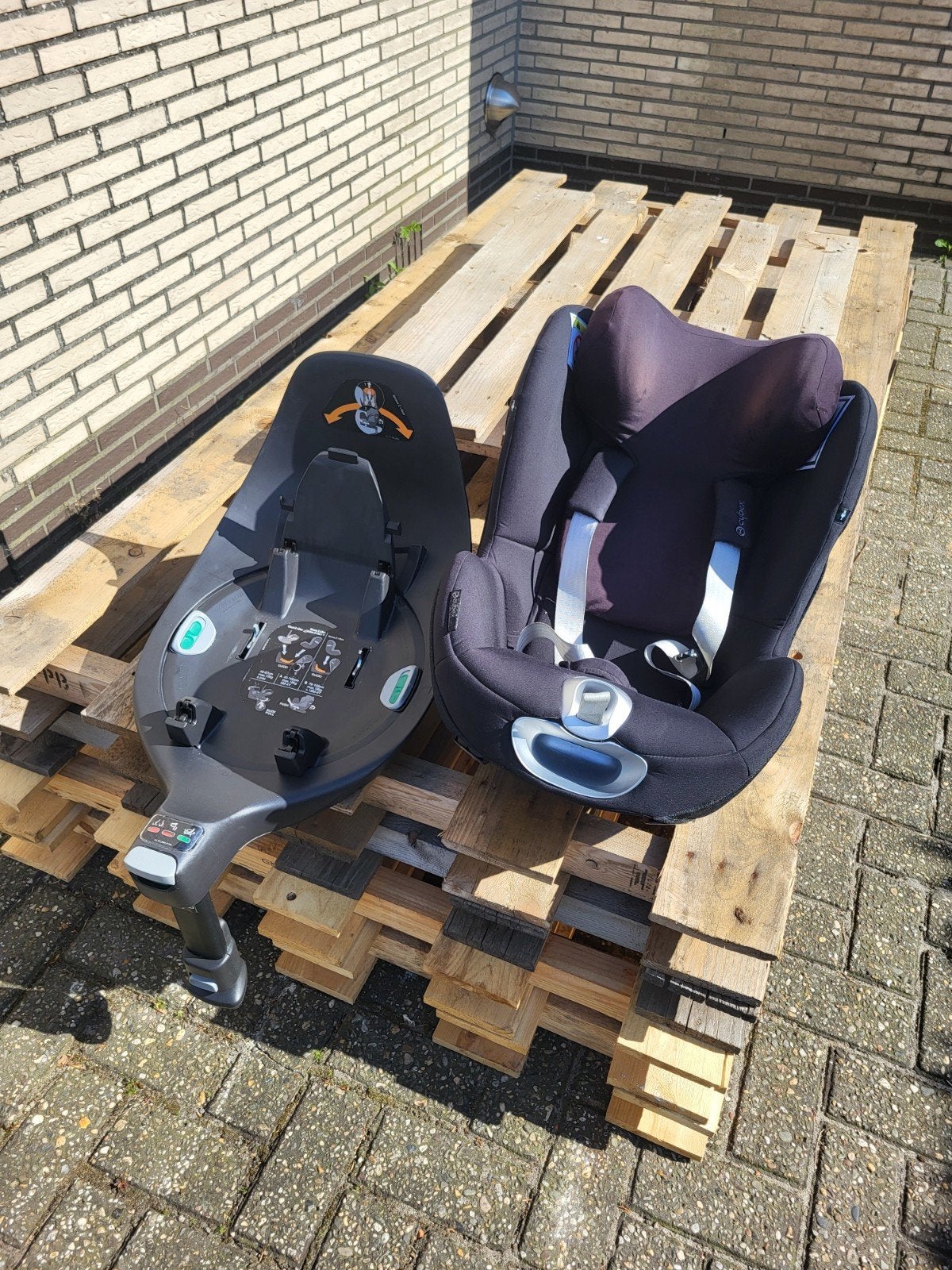 Cybex Sirona Z i-size + Base Z + verkleiner+ hoes, Ophalen