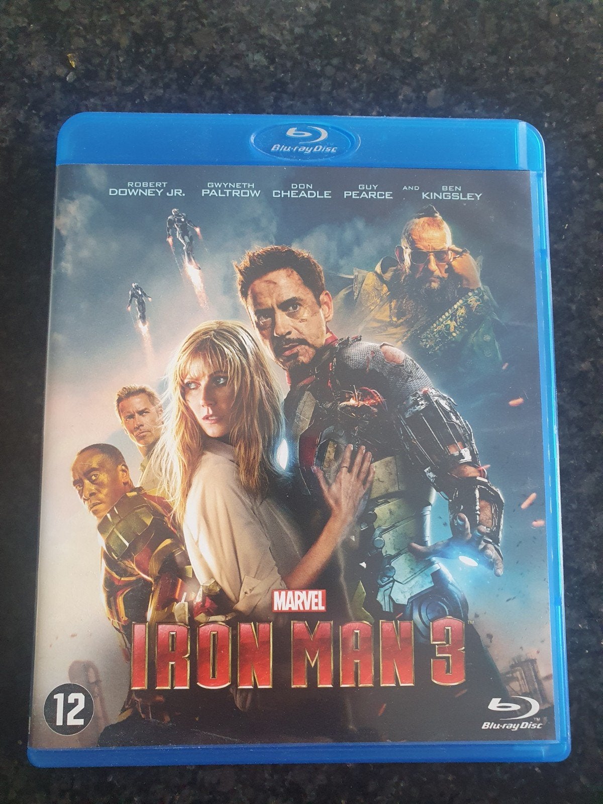Iron Man 3 blu ray NL FR, Ophalen of Verzenden