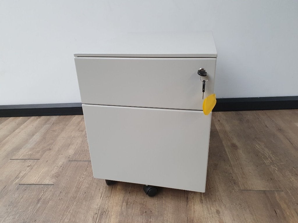 Metalen ladeblok dossierlade (licht grijs), Enlèvement