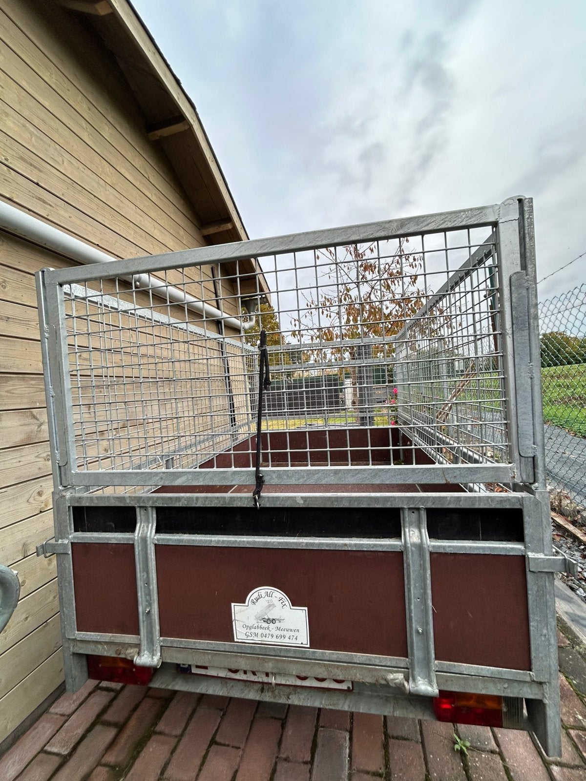 Aanhangwagen 750 kg, Auto diversen, Ophalen, Gebruikt