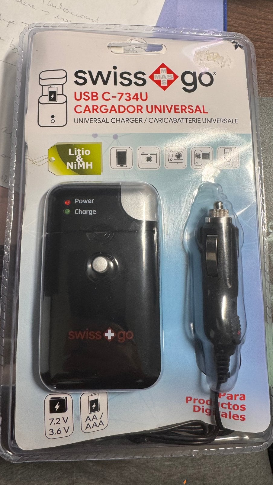 Chargeur de batterie universel, Enlèvement, Neuf, Rechargeable