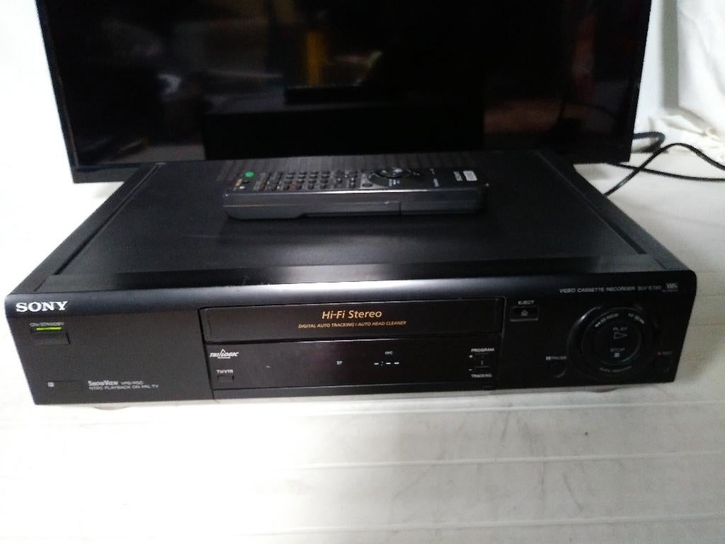 Sony SLV-E720 HiFi stereo videorecorder, Ophalen of Verzenden, Zo goed als nieuw, VHS-speler of -recorder