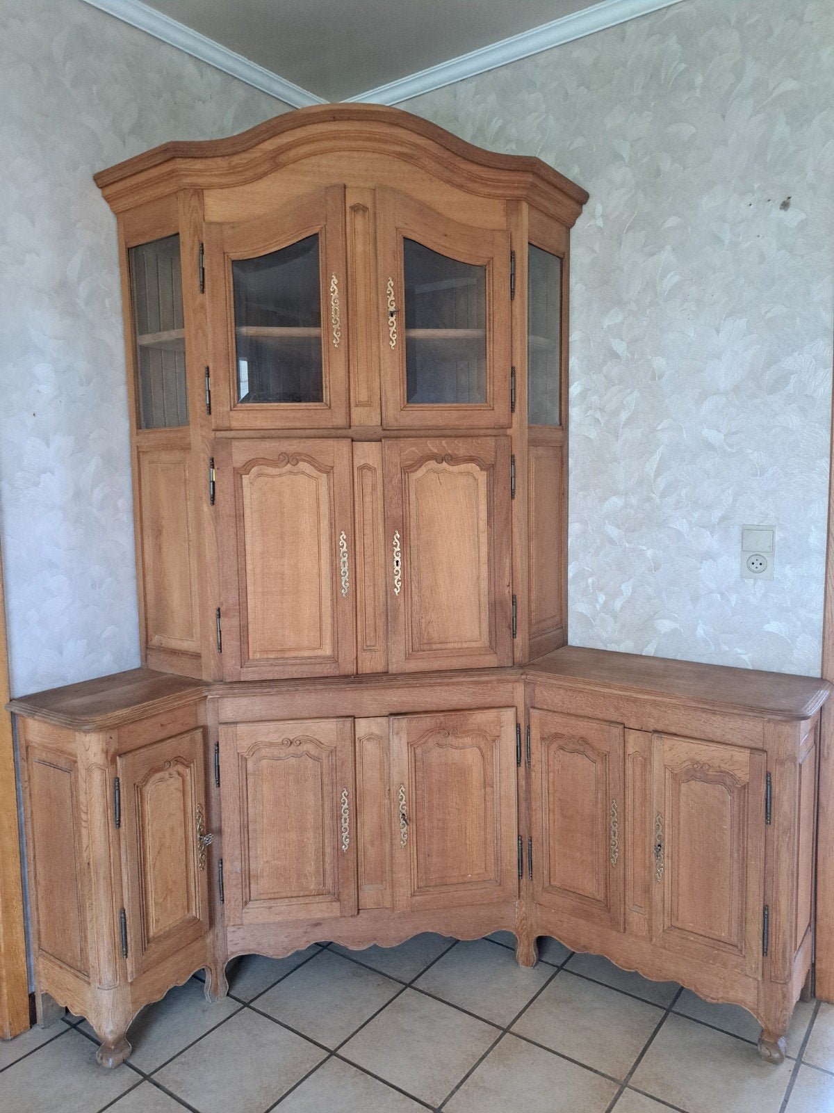 Meuble d'angle en bois, Maison & Meubles, Enlèvement