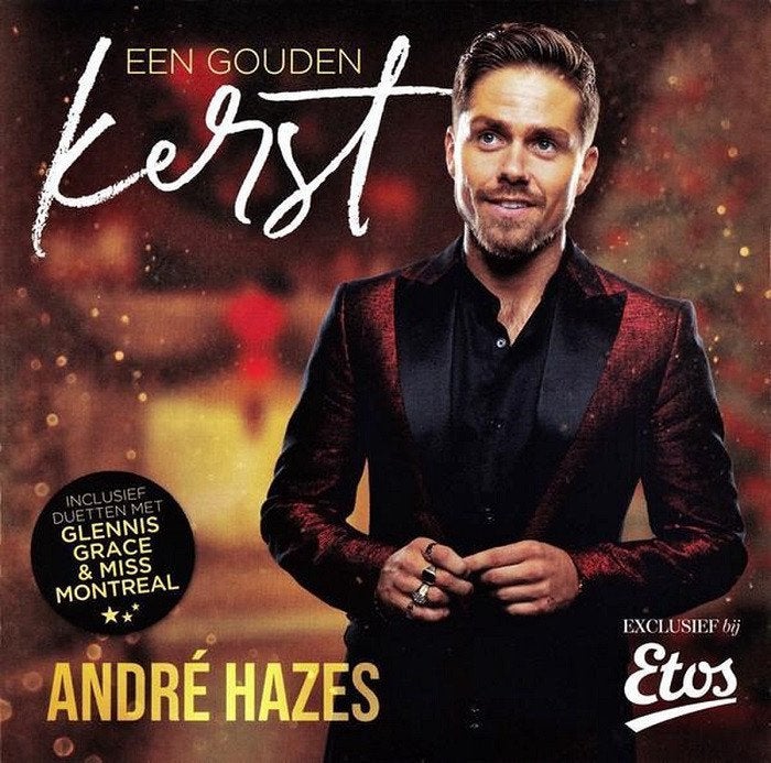 SALE--CD ANDRÉ HAZES JR. - Een Gouden Kerst, Cd's en Dvd's, Cd's | Religie en Gospel, Verzenden