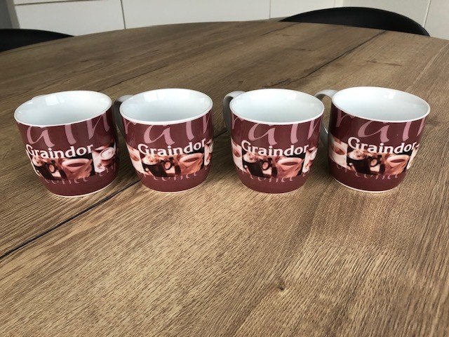 4 " nieuwe " koffiemokken ( Graindor ), Maison & Meubles, Enlèvement ou Envoi, Neuf, Mug