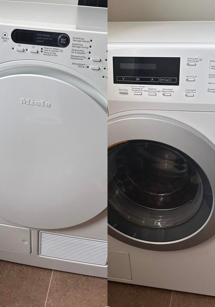 Te koop: Miele - Wasmachine en droger, Elektronische apparatuur, Ophalen, Zo goed als nieuw