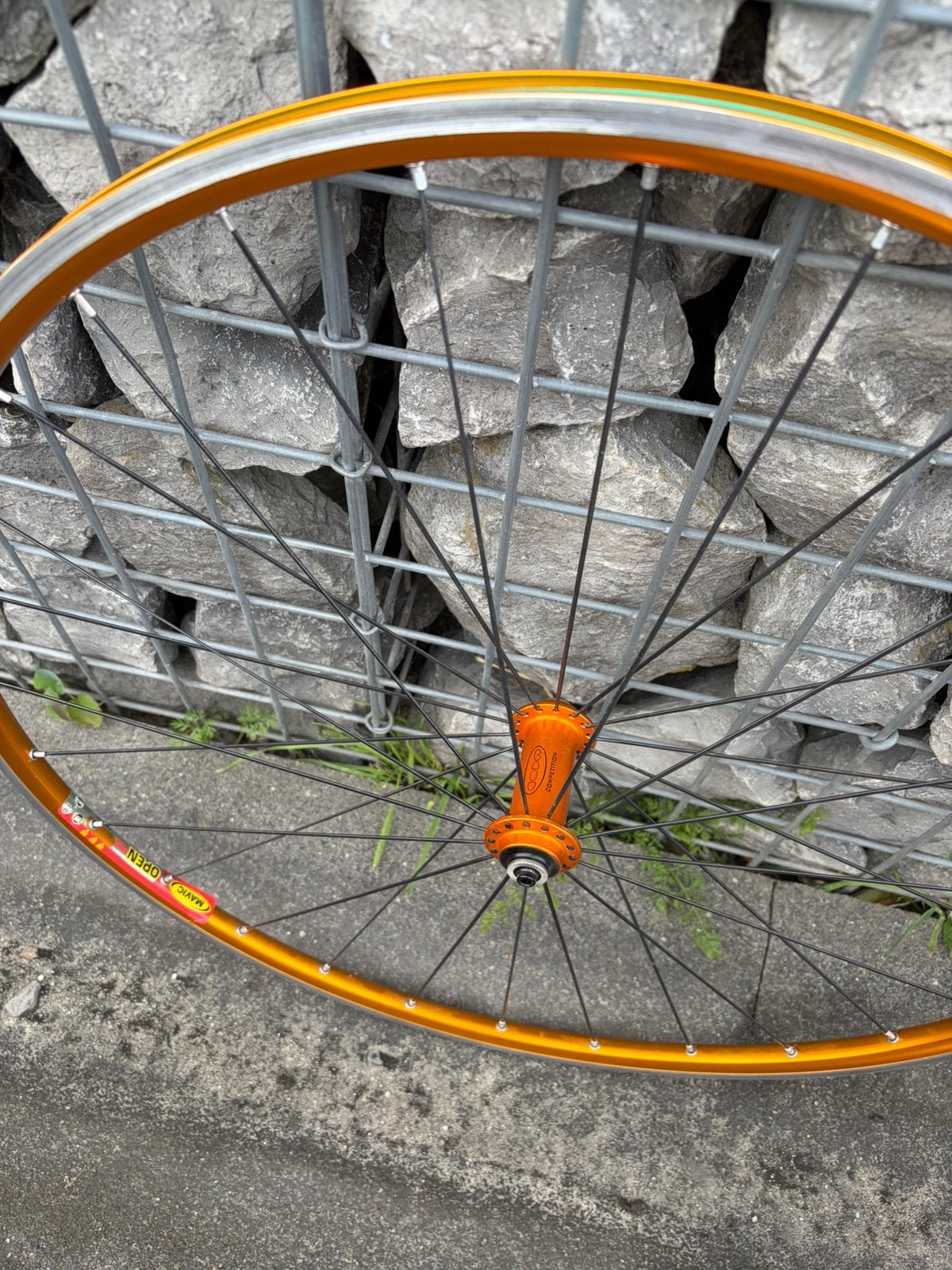 Tune Campagnolo Coda wielset Mavic open pro velgen race, Ophalen, Zo goed als nieuw