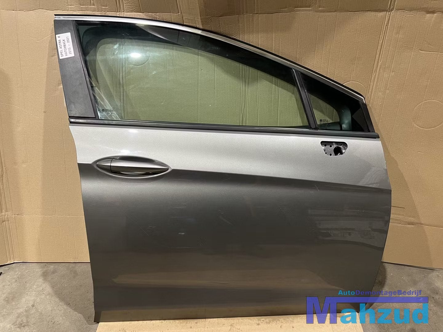 OPEL ASTRA K hatchback Grijs rechts voor deur portier 2015-2, Auto-onderdelen, Gebruikt, Deur, Opel Automobile GmbH, Kontakt@opel-infoservice.de