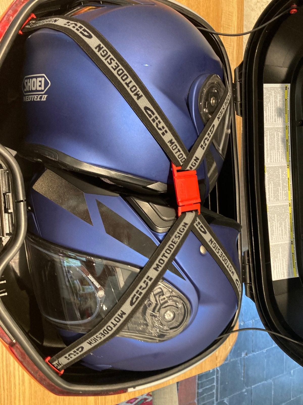 Givi topkofferMonokey V47 nieuwstaat, Motoren, Accessoires | Koffers en Tassen, Ophalen, Zo goed als nieuw
