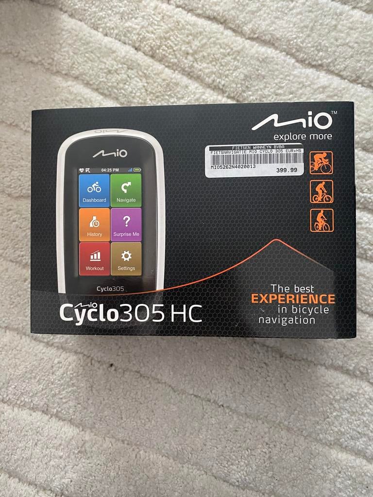 Mio fiets Gps, Ophalen, GPS, Gebruikt