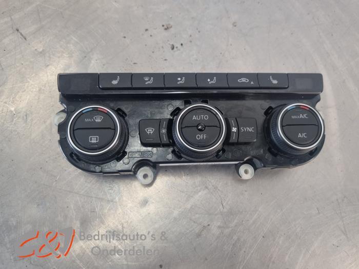 Airco bedieningspaneel van een Volkswagen Caddy, Gebruikt, -, Volkswagen, -