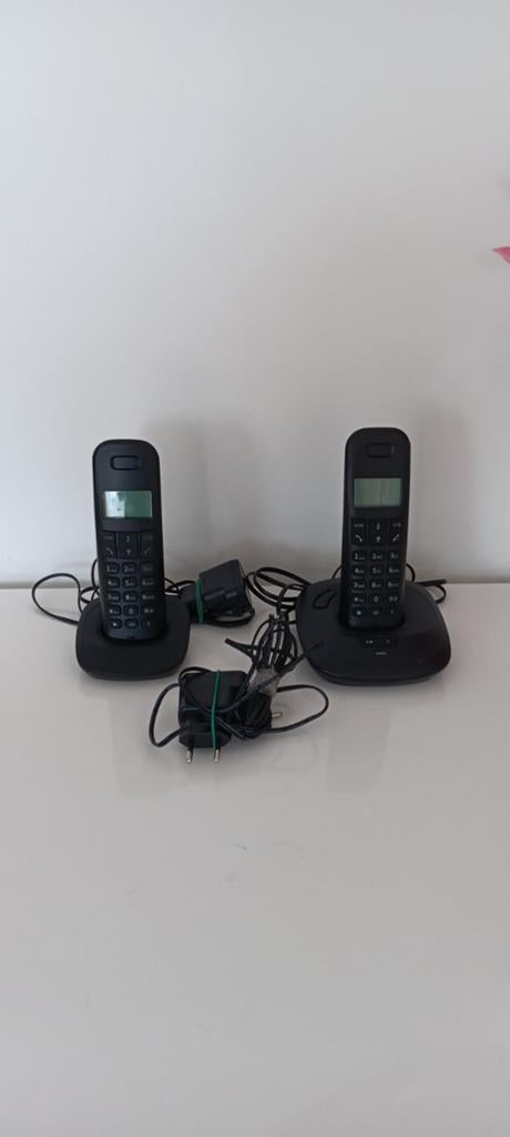 Combiné TELELINE, Télécoms, Téléphones fixes | Combinés & sans fil, Enlèvement ou Envoi, Utilisé, 2 combinés