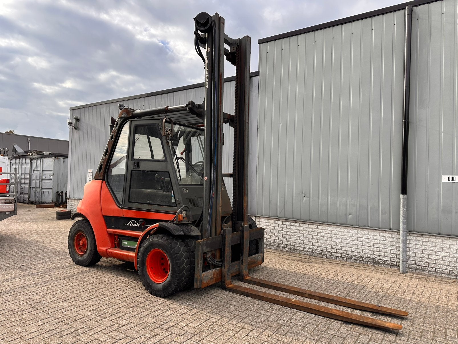 Linde H60 diesel, Articles professionnels, Plus de 4 000 kg, Enlèvement ou Envoi, Diesel, Chariot élévateur
